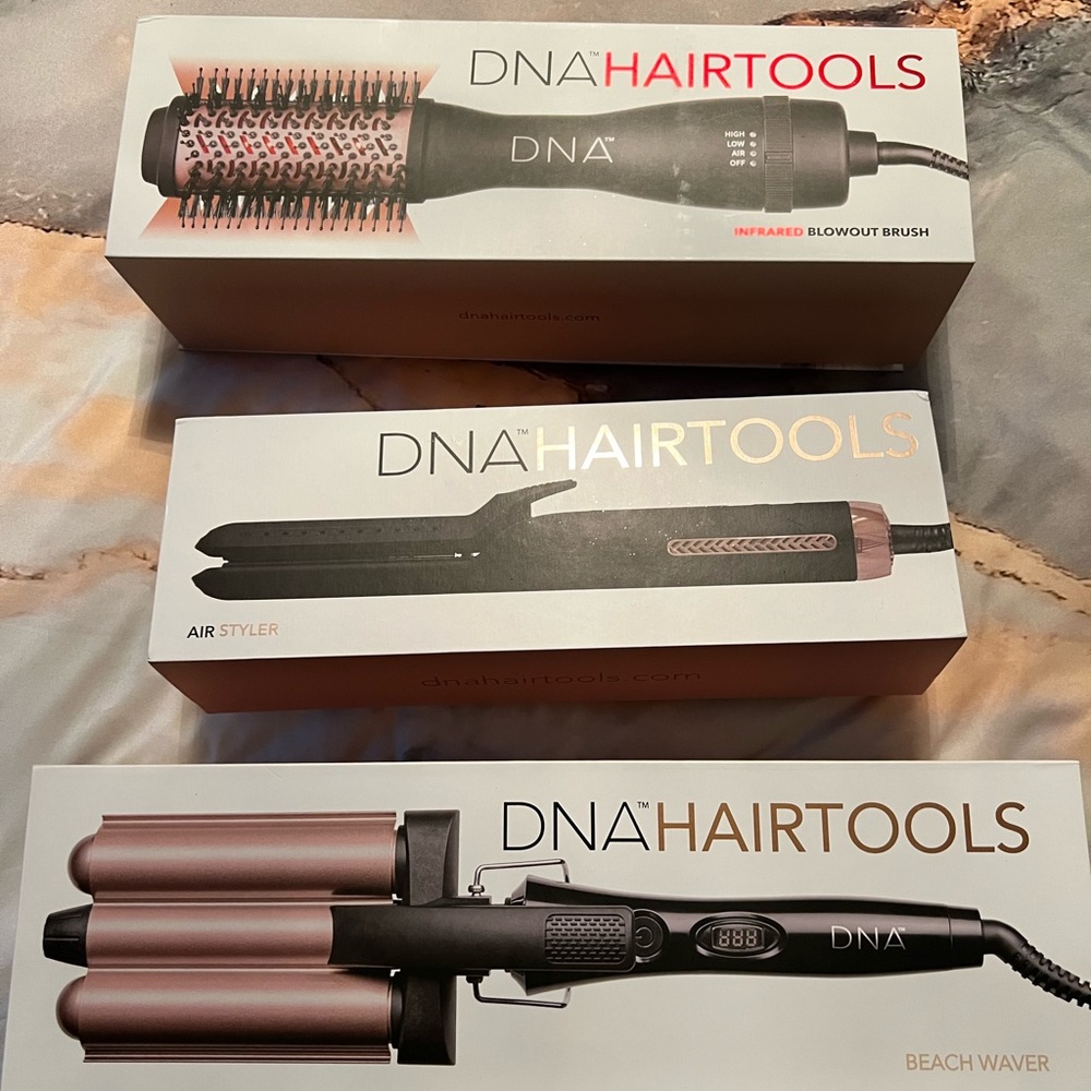 DNAHAIRTOOL$- airStyler -INFRARED BLOWOUTBRUSH - beachwavers ROSEGOLD